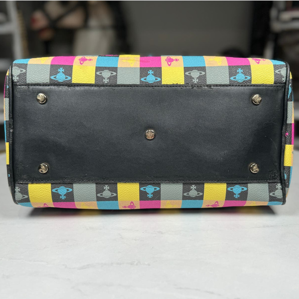 Vivienne Westwood Orb Boston Speedy Bag with Strap - Picture 5 of 9